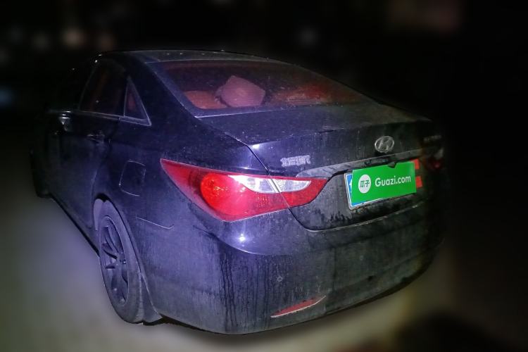 Used Hyundai Sonata 2013 2.0L Automatic Luxury Edition Rear Left 45 Deg