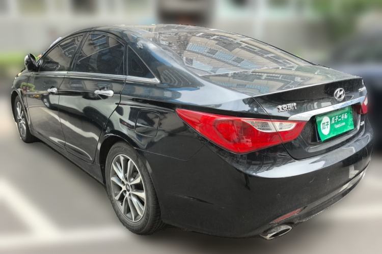 Used Hyundai Sonata 2013 2.4L Automatic Leading Edition China IV Standard Rear Left 45 Deg