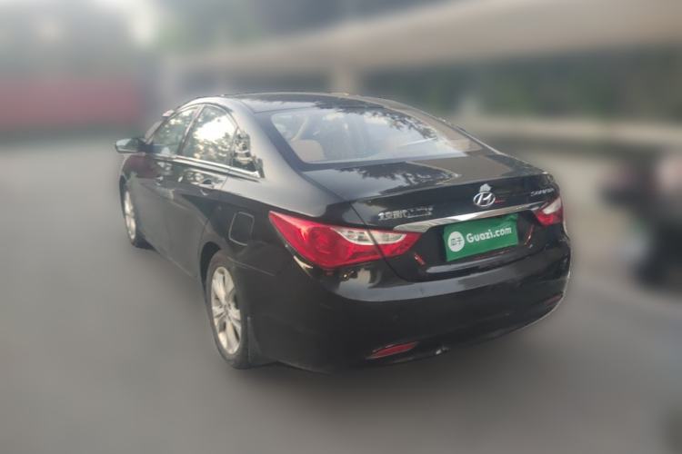Used Hyundai Sonata 2013 2.0L Automatic Fashion Edition Rear Left 45 Deg