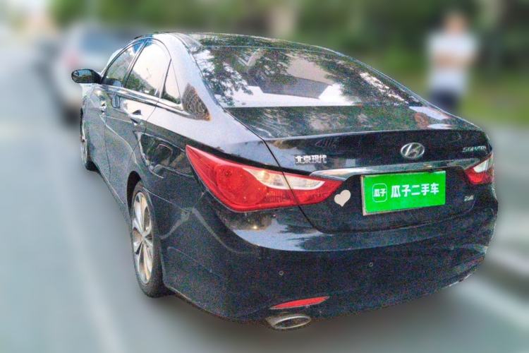 Used Hyundai Sonata 2013 2.4L Automatic Luxury Version China IV Standard Rear Left 45 Deg
