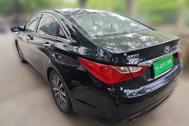 Used Hyundai Sonata 2013 2.0L Automatic Luxury Edition Rear Left 45 Deg