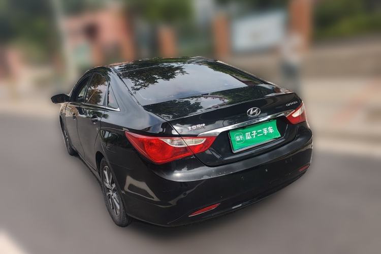 Used Hyundai Sonata 2013 2.0L Automatic Fashion Edition Rear Left 45 Deg