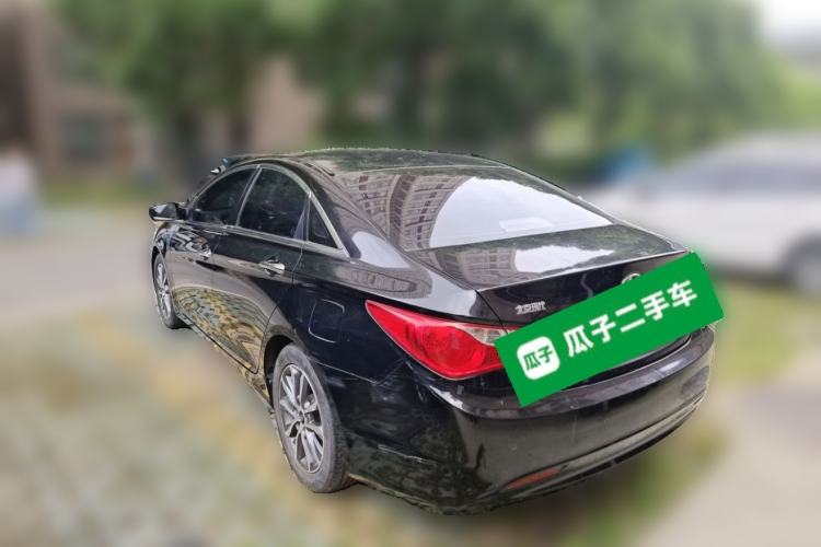 Used Hyundai Sonata 2013 2.0L Automatic Luxury Edition Rear Left 45 Deg