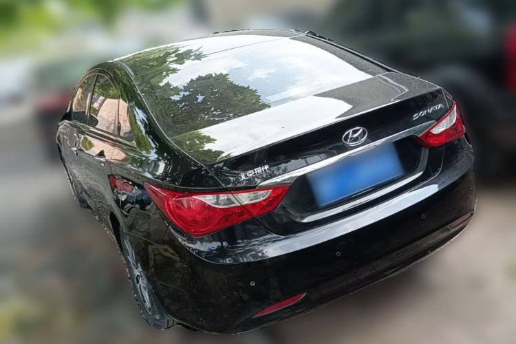 Used Hyundai Sonata 2013 2.0L Automatic Luxury Edition Rear Left 45 Deg