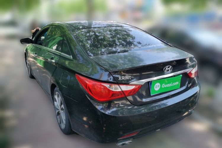Used Hyundai Sonata 2013 2.4L Automatic Leading Edition China IV Standard Rear Left 45 Deg