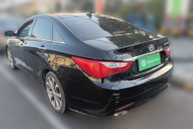 Used Hyundai Sonata 2013 2.4L Automatic Luxury Version China IV Standard Rear Left 45 Deg