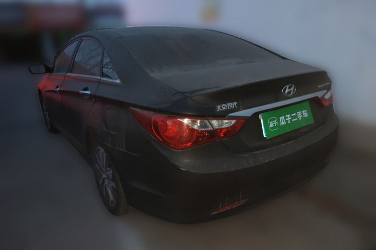 Used Hyundai Sonata 2013 2.0L Automatic Luxury Edition Rear Left 45 Deg