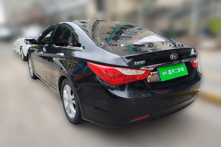 Used Hyundai Sonata 2013 2.0L Automatic Luxury Edition Rear Left 45 Deg