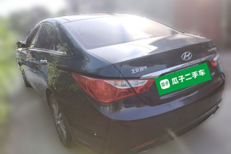 Used Hyundai Sonata 2013 2.4L Automatic Leading Edition China IV Standard Rear Left 45 Deg