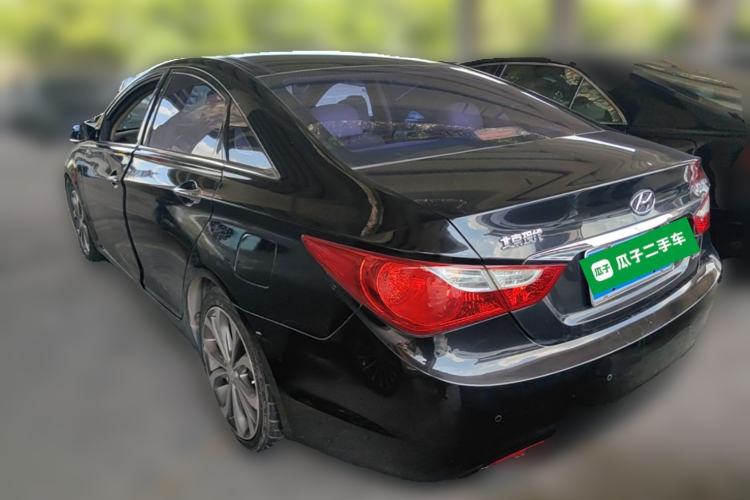 Used Hyundai Sonata 2013 2.4L Automatic Leading Edition China IV Standard Rear Left 45 Deg