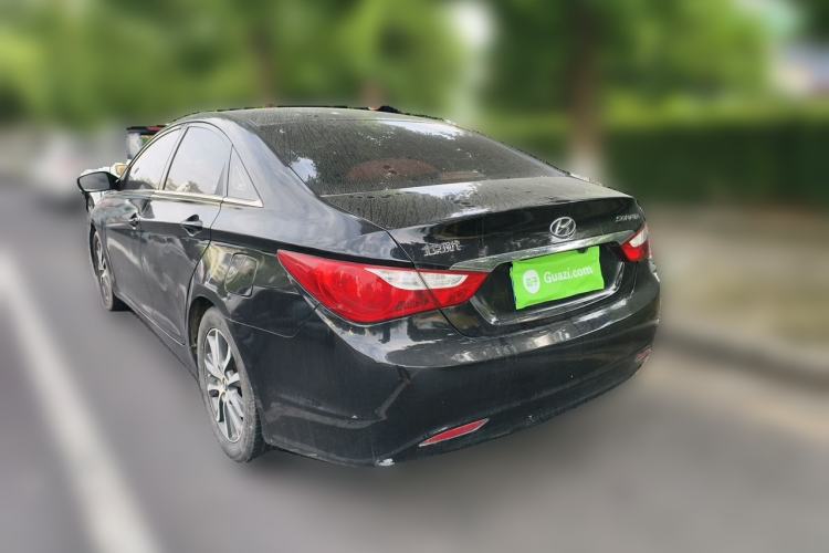 Used Hyundai Sonata 2013 2.0L Automatic Fashion Edition Rear Left 45 Deg
