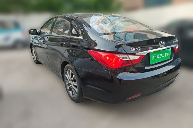 Used Hyundai Sonata 2013 2.0L Automatic Fashion Edition Rear Left 45 Deg