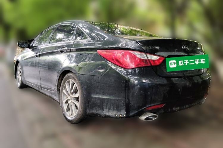 Used Hyundai Sonata 2013 2.4L Automatic Leading Edition China V Standard Rear Left 45 Deg