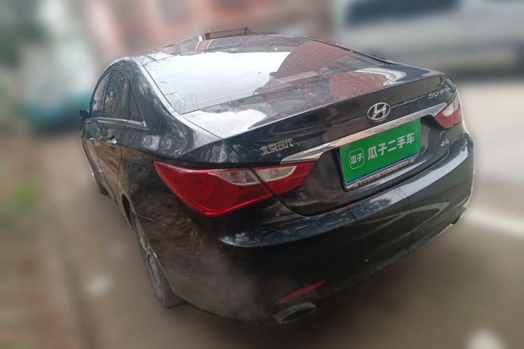Used Hyundai Sonata 2013 2.4L Automatic Leading Edition China IV Standard Rear Left 45 Deg