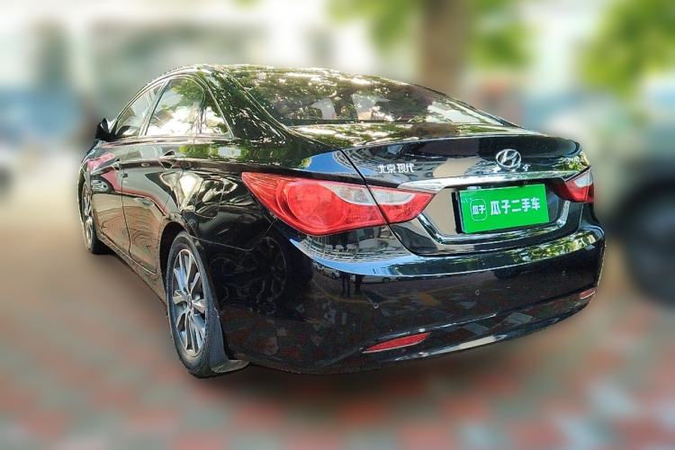 Used Hyundai Sonata 2013 2.0L Automatic Luxury Edition Rear Left 45 Deg