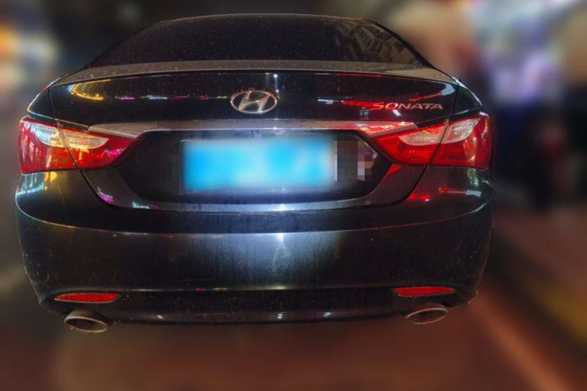 Used Hyundai Sonata 2013 2.4L Automatic Luxury Version China IV Standard Rear