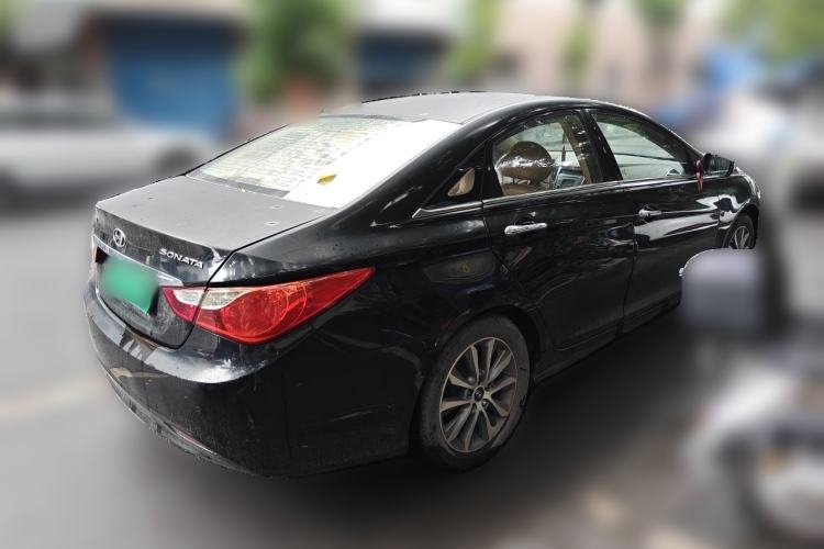 Used Hyundai Sonata 2013 2.0L Automatic Luxury Edition Rear Right 45 Deg