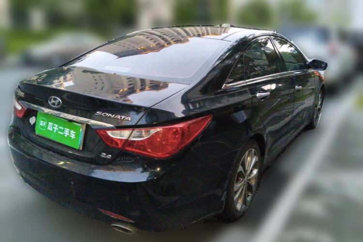 Used Hyundai Sonata 2013 2.4L Automatic Luxury Version China IV Standard Rear Right 45 Deg