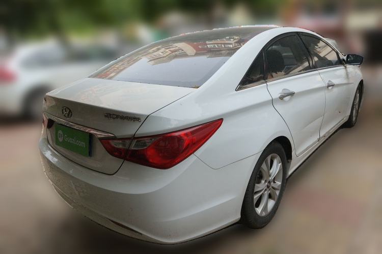 Used Hyundai Sonata 2013 2.0L Automatic Luxury Edition Rear Right 45 Deg