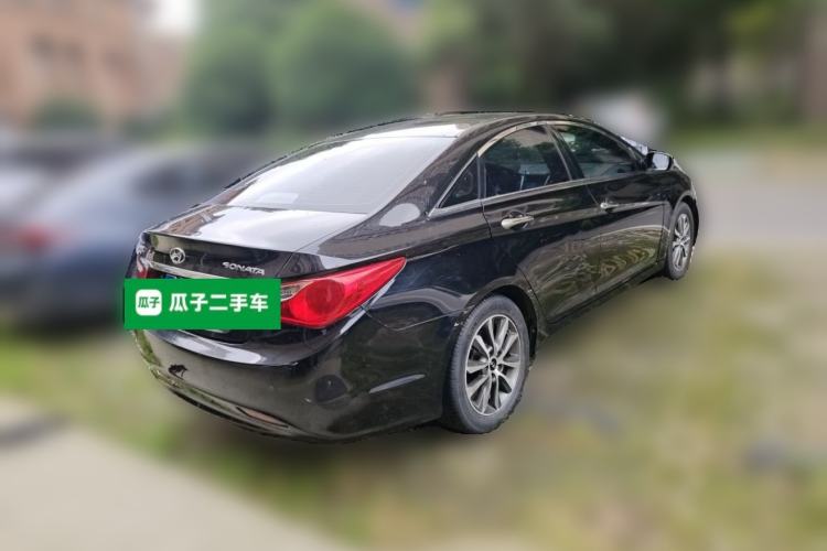 Used Hyundai Sonata 2013 2.0L Automatic Luxury Edition Rear Right 45 Deg