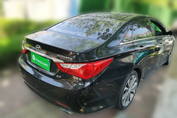Used Hyundai Sonata 2013 2.4L Automatic Leading Edition China IV Standard Rear Right 45 Deg
