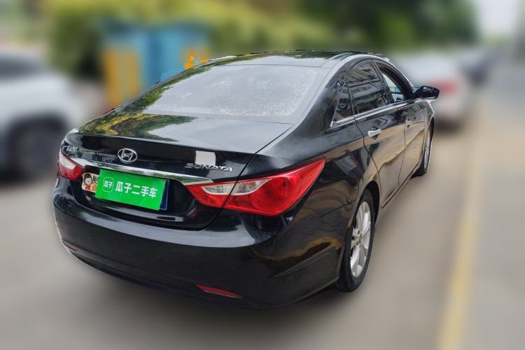 Used Hyundai Sonata 2013 2.0L Automatic Luxury Edition Rear Right 45 Deg