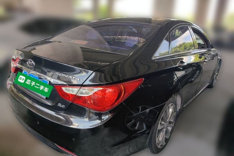 Used Hyundai Sonata 2013 2.4L Automatic Leading Edition China IV Standard Rear Right 45 Deg