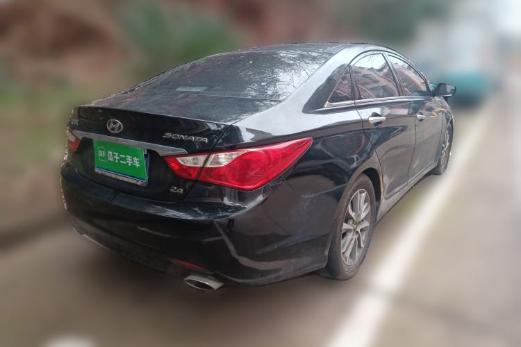 Used Hyundai Sonata 2013 2.4L Automatic Leading Edition China IV Standard Rear Right 45 Deg