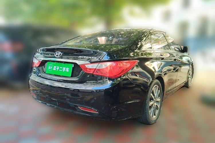 Used Hyundai Sonata 2013 2.0L Automatic Luxury Edition Rear Right 45 Deg
