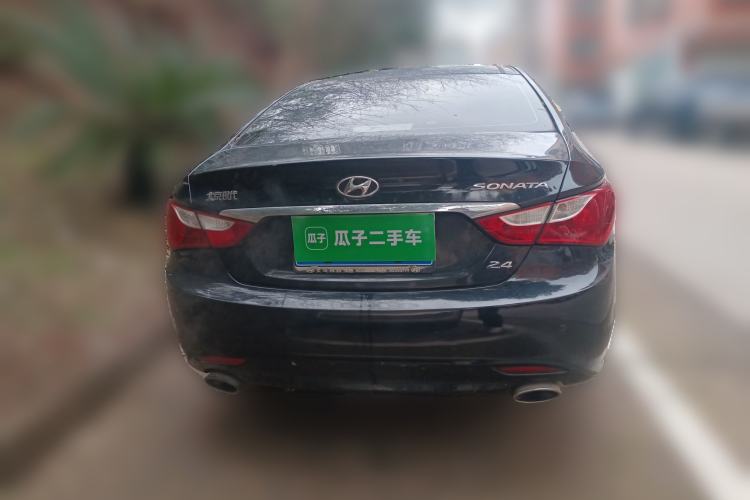Used Hyundai Sonata 2013 2.4L Automatic Leading Edition China IV Standard Rear