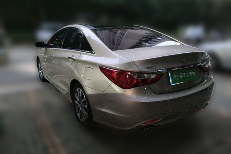 Used Hyundai Sonata 2013 2.4L Automatic Leading Edition China IV Standard Rear Left 45 Deg