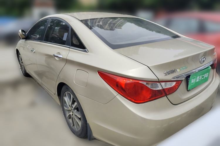 Used Hyundai Sonata 2013 2.0L Automatic Luxury Edition Rear Left 45 Deg