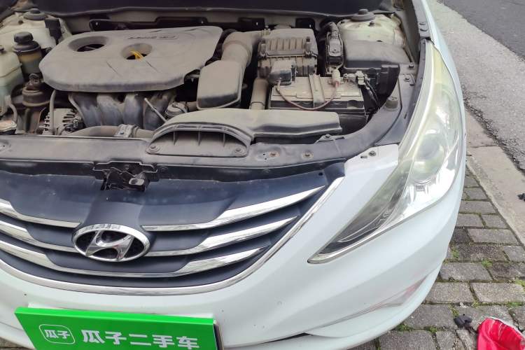 Used Hyundai Sonata 2013 2.0L Automatic Luxury Edition Engine Bay Left