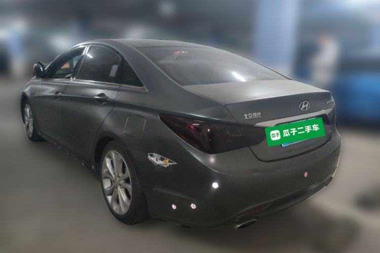 Used Hyundai Sonata 2013 2.4L Automatic Luxury Version China IV Standard Rear Left 45 Deg