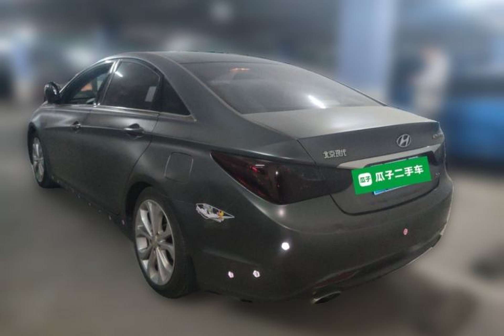 Used Hyundai Sonata 2013 2.4L Automatic Luxury Version China IV Standard Rear Left 45 Deg