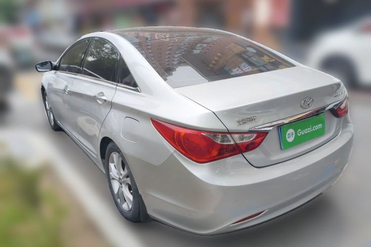 Used Hyundai Sonata 2013 2.0L Automatic Prestige Edition Rear Left 45 Deg