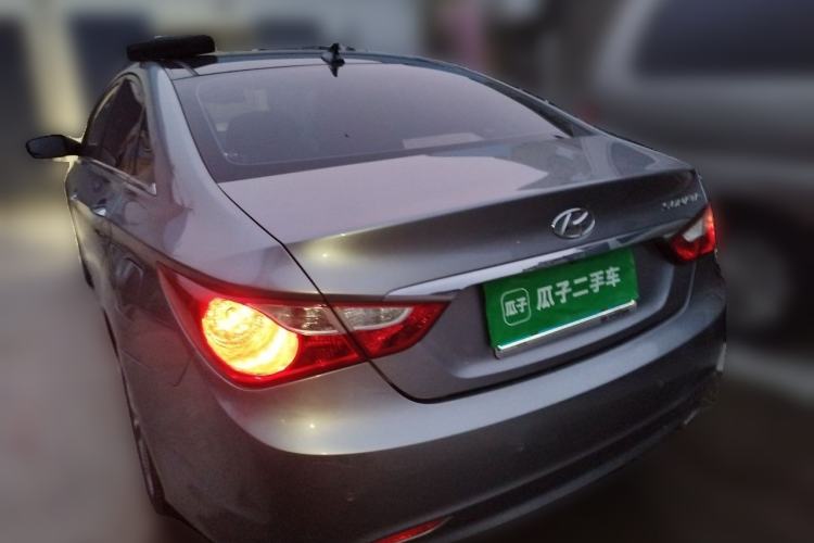 Used Hyundai Sonata 2013 2.4L Automatic Luxury Version China IV Standard Rear Left 45 Deg