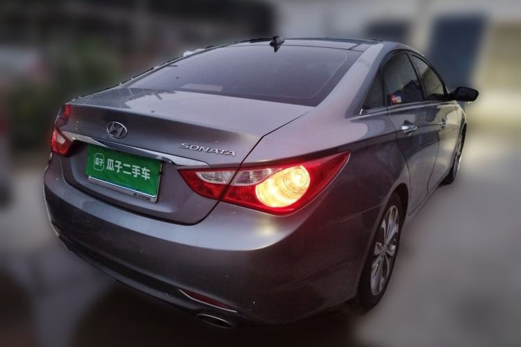 Used Hyundai Sonata 2013 2.4L Automatic Luxury Version China IV Standard Rear Right 45 Deg