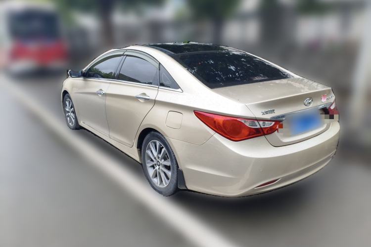 Used Hyundai Sonata 2013 2.0L Automatic Luxury Edition Rear Left 45 Deg