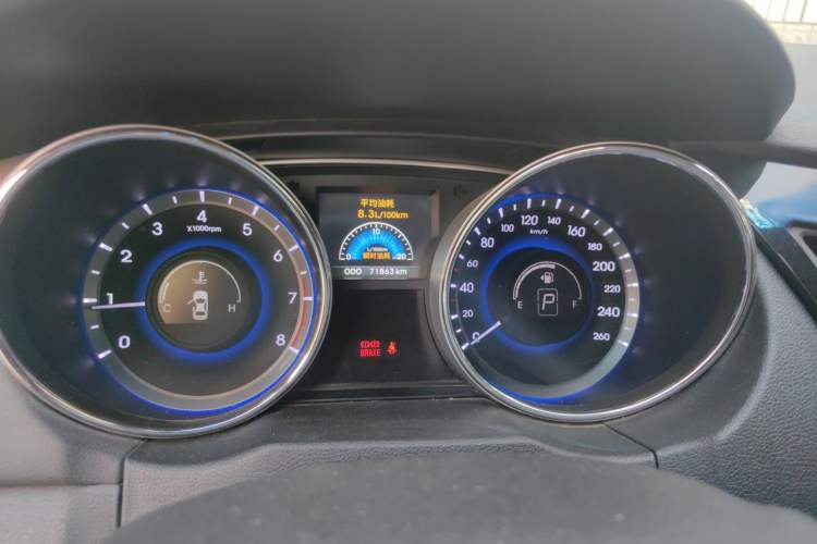 Used Hyundai Sonata 2013 2.0L Automatic Prestige Edition Instrument Cluster