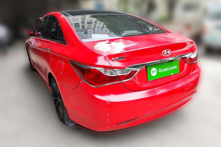 Used Hyundai Sonata 2013 2.0L Automatic Supreme Edition Rear Left 45 Deg