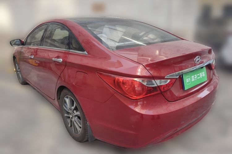 Used Hyundai Sonata 2013 2.0L Automatic Prestige Edition Rear Left 45 Deg