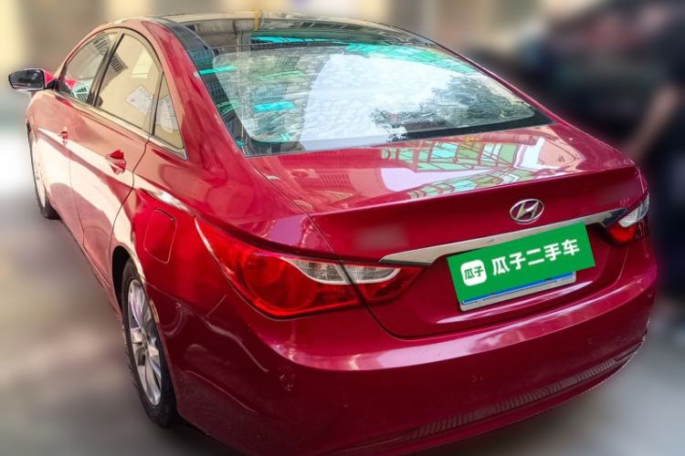 Used Hyundai Sonata 2013 2.0L Automatic Leading Edition Rear Left 45 Deg