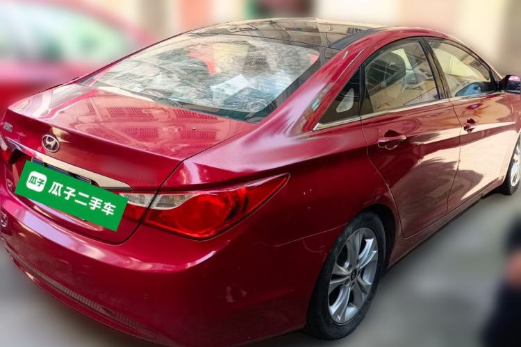 Used Hyundai Sonata 2013 2.0L Automatic Leading Edition Rear Right 45 Deg