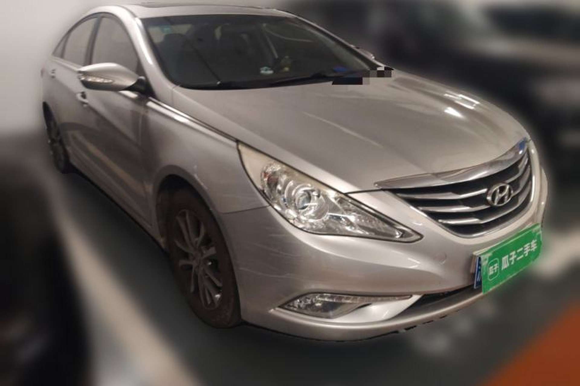 Used Hyundai Sonata 2013 2.0L Automatic Luxury Edition Front Right 45 Deg