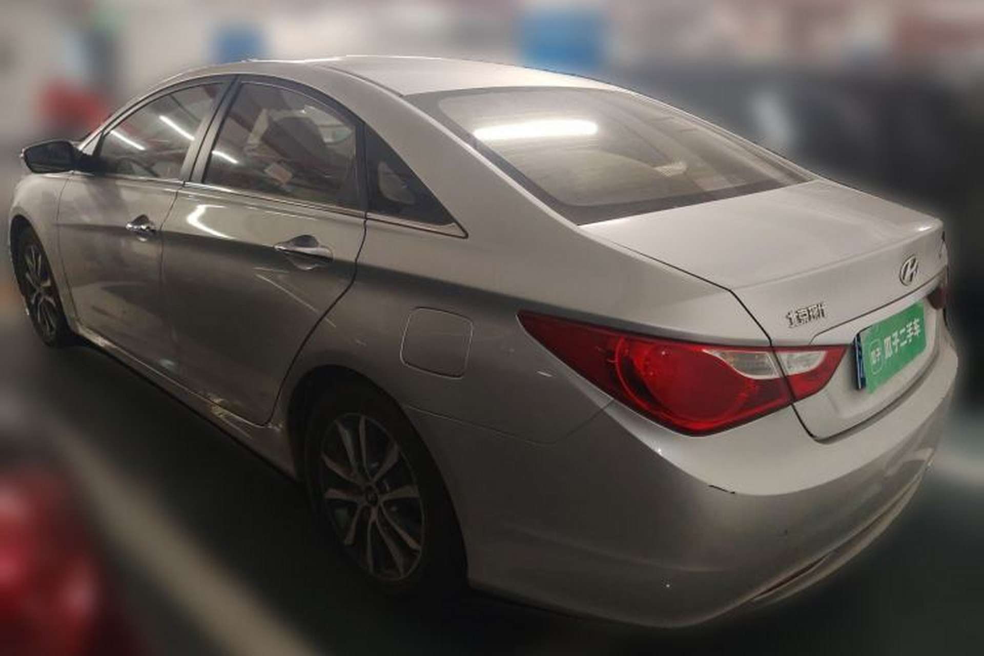Used Hyundai Sonata 2013 2.0L Automatic Luxury Edition Rear Left 45 Deg