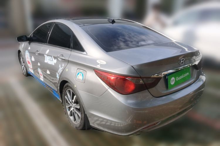 Used Hyundai Sonata 2013 2.0L Automatic Leading Edition Rear Left 45 Deg