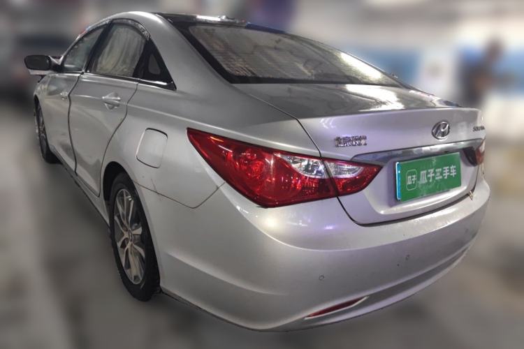 Used Hyundai Sonata 2013 2.0L Automatic Leading Edition Rear Left 45 Deg