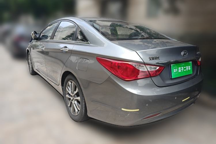 Used Hyundai Sonata 2013 2.0L Automatic Luxury Edition Rear Left 45 Deg