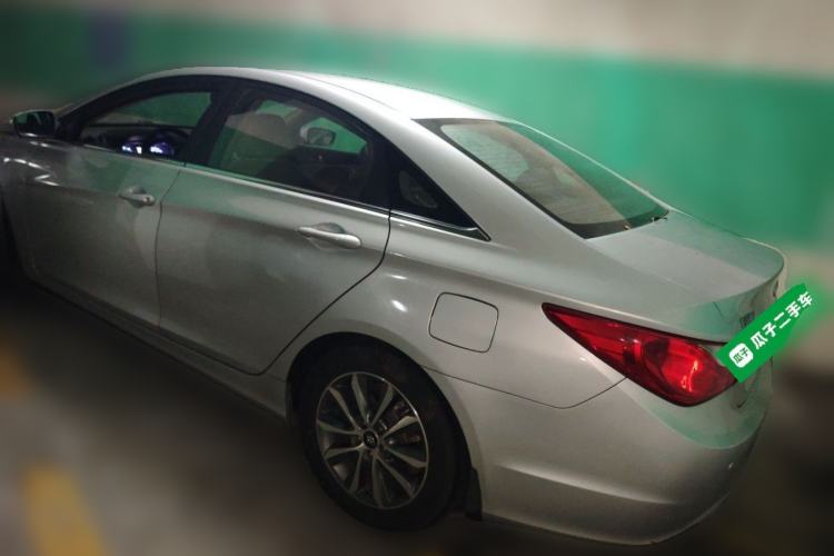 Used Hyundai Sonata 2013 2.0L Automatic Fashion Edition Rear Left 45 Deg
